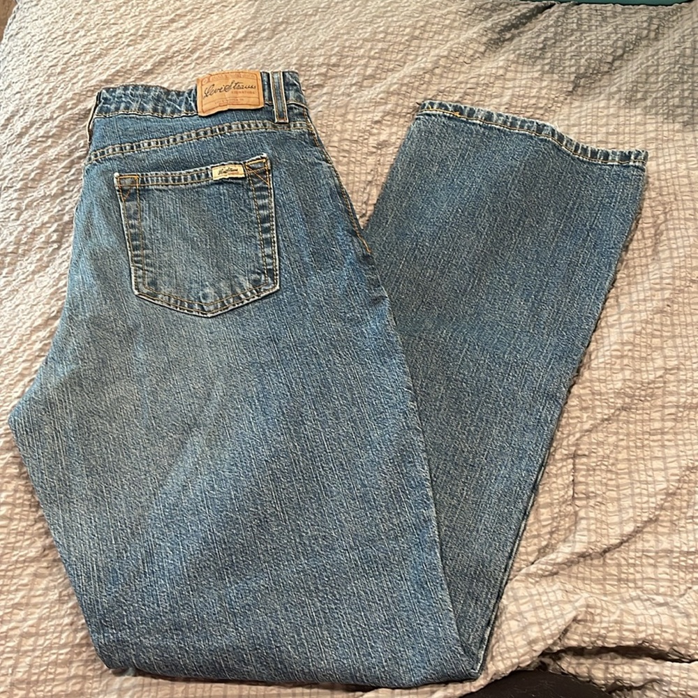 Levi’s Signature strech mid rise bootcut misses 12 medium